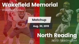 Matchup: Wakefield Memorial vs. North Reading  2019