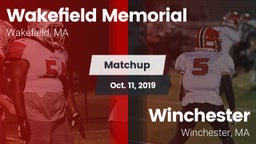 Matchup: Wakefield Memorial vs. Winchester  2019