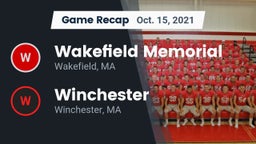 Recap: Wakefield Memorial  vs. Winchester  2021