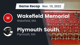 Recap: Wakefield Memorial  vs. Plymouth South  2022