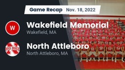 Recap: Wakefield Memorial  vs. North Attleboro  2022