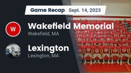 Recap: Wakefield Memorial  vs. Lexington  2023