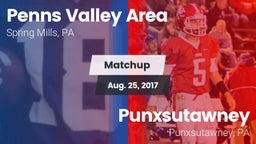 Matchup: Penns Valley Area vs. Punxsutawney  2017