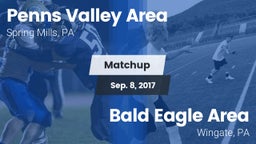 Matchup: Penns Valley Area vs. Bald Eagle Area  2017