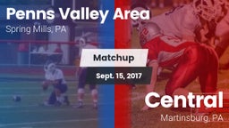 Matchup: Penns Valley Area vs. Central  2017