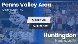 Matchup: Penns Valley Area vs. Huntingdon  2017