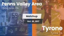 Matchup: Penns Valley Area vs. Tyrone  2017