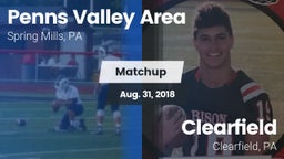 Matchup: Penns Valley Area vs. Clearfield  2018