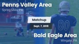 Matchup: Penns Valley Area vs. Bald Eagle Area  2018
