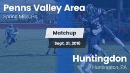 Matchup: Penns Valley Area vs. Huntingdon  2018