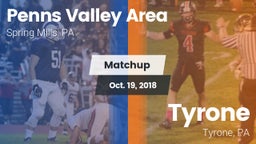 Matchup: Penns Valley Area vs. Tyrone  2018