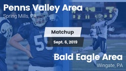 Matchup: Penns Valley Area vs. Bald Eagle Area  2019