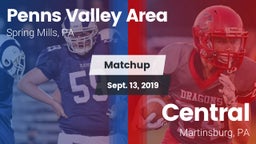 Matchup: Penns Valley Area vs. Central  2019