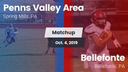 Matchup: Penns Valley Area vs. Bellefonte  2019