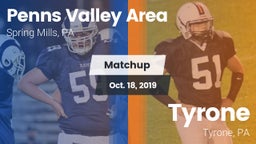 Matchup: Penns Valley Area vs. Tyrone  2019