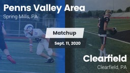 Matchup: Penns Valley Area vs. Clearfield  2020