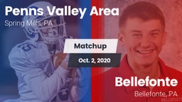 Matchup: Penns Valley Area vs. Bellefonte  2020