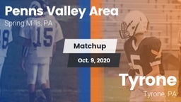 Matchup: Penns Valley Area vs. Tyrone  2020