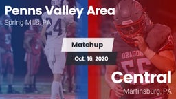 Matchup: Penns Valley Area vs. Central  2020