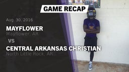 Recap: Mayflower  vs. Central Arkansas Christian  2016