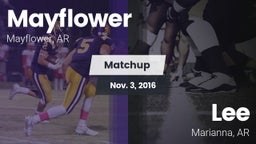Matchup: Mayflower High vs. Lee  2016