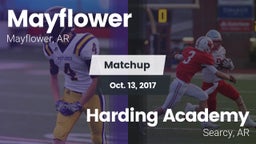 Matchup: Mayflower High vs. Harding Academy  2017