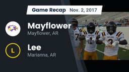Recap: Mayflower  vs. Lee  2017