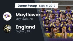 Recap: Mayflower  vs. England  2019