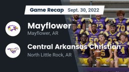 Recap: Mayflower  vs. Central Arkansas Christian 2022