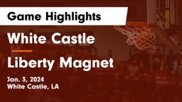 White Castle  vs Liberty Magnet  Game Highlights - Jan. 3, 2024