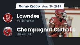 Recap: Lowndes  vs. Champagnat Catholic  2019