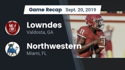Recap: Lowndes  vs. Northwestern  2019