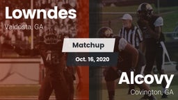 Matchup: Lowndes  vs. Alcovy  2020