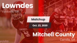 Matchup: Lowndes  vs. Mitchell County  2020