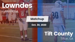 Matchup: Lowndes  vs. Tift County  2020