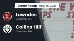 Recap: Lowndes  vs. Collins Hill  2020