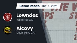 Recap: Lowndes  vs. Alcovy  2021