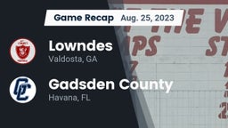 Recap: Lowndes  vs. Gadsden County  2023