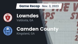 Recap: Lowndes  vs. Camden County  2023