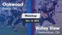 Matchup: Oakwood  vs. Valley View  2016