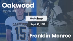 Matchup: Oakwood  vs. Franklin Monroe 2017