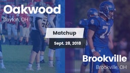 Matchup: Oakwood  vs. Brookville  2018