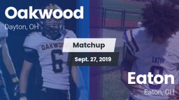 Matchup: Oakwood  vs. Eaton  2019