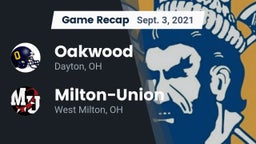 Recap: Oakwood  vs. Milton-Union  2021