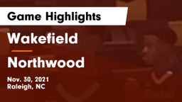 Wakefield  vs Northwood  Game Highlights - Nov. 30, 2021