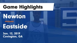Newton  vs Eastside  Game Highlights - Jan. 12, 2019