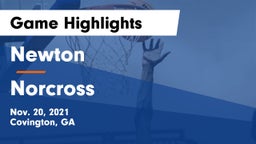 Newton  vs Norcross  Game Highlights - Nov. 20, 2021