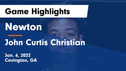 Newton  vs John Curtis Christian  Game Highlights - Jan. 6, 2022