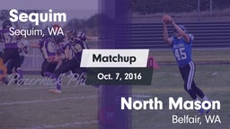 Matchup: Sequim  vs. North Mason  2016