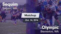 Matchup: Sequim  vs. Olympic  2016